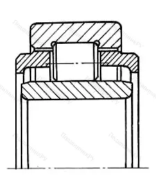Модификация подшипника 6-2672832Р5У1 размер 160x200x24/30