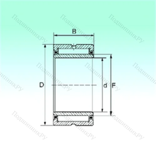 Подшипник игольчатый радиальный NKIS 65