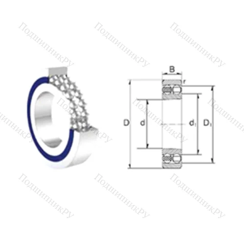Подшипник шариковый радиальный самоцентрирующийся S 2208