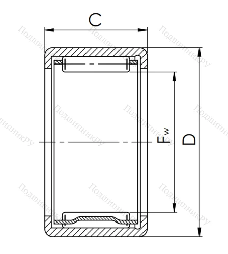 Подшипник 942/15 (HK 152016) в Туле