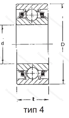 Радиальный шариковый подшипник W 211 PP 3 FBJ в Туле