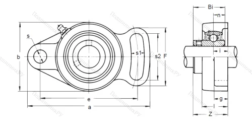Подшипниковый узел UCFA 208 в Туле