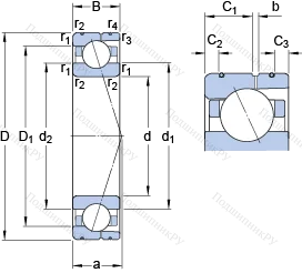 Подшипник 7034 ACD/P 4AL в Туле