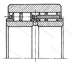 Модификация подшипника 372710ХУ4 размер 50x120x82