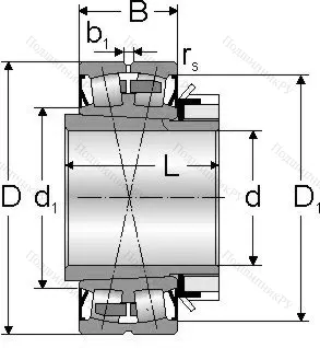 Подшипник  183720 размер 100x200x71