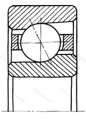 Модификация подшипника 26906К размер 28x65x30