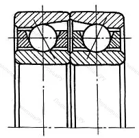 Модификация подшипника 366418ЛУ размер 90x225x108 от производителя  ЕПК