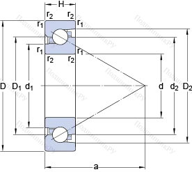 Подшипник BSA 202 C