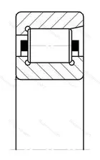 Подшипник  12302 (NF 303) размер 15x42x13