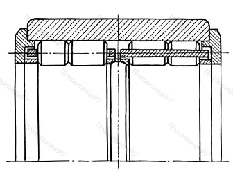 Модификация подшипника 472813 размер 65x120x88 от производителя  ГПЗ-1