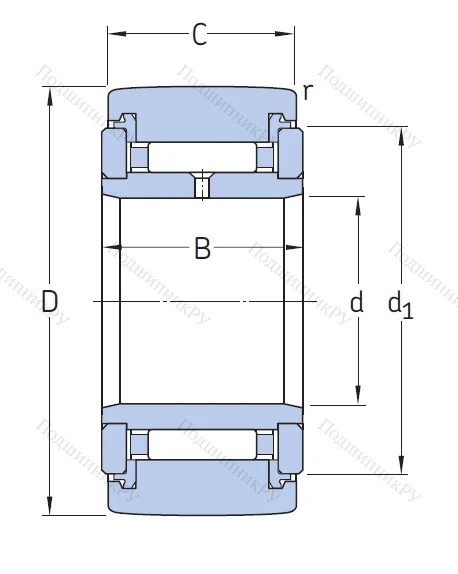 Игольчатый подшипник