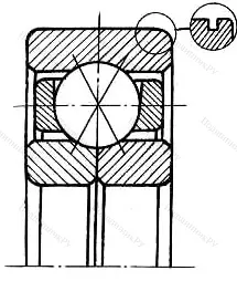 Подшипник  1176944 размер 220x300x38