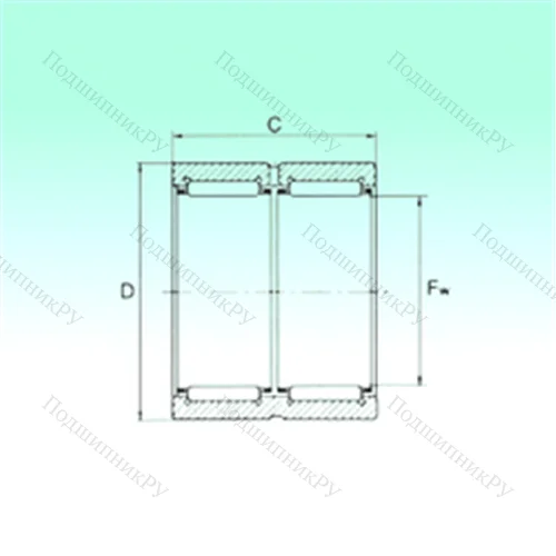 Подшипник игольчатый радиальный RNA 6912 ZW