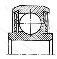 Модификация подшипника 980912 размер 58x78x9,55/11