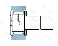 Модификация подшипника 534901ДК1 размер 12x30x14/40