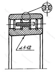 Модификация подшипника 4-3182124Л 