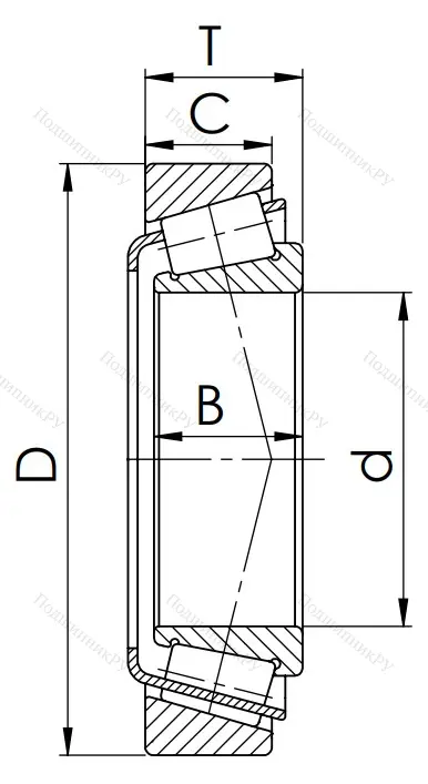 Конический роликовый подшипник 7516 (32216) 2A0SSBQXIM в Туле