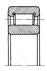 Подшипник NU 302EC/P 63HWS размер 15x42x13