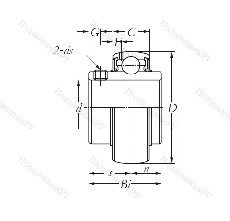 Корпусный подшипник  UCX 12 в Туле