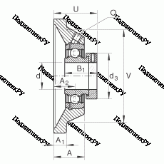 Подшипник PCJ 40-N в Туле