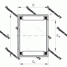 Подшипник BK 4020 в Туле