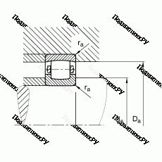 Подшипник 20306-TVP
